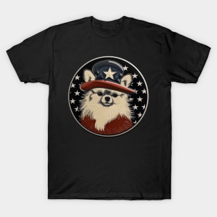 Pomeranian 4th of July T-Shirt